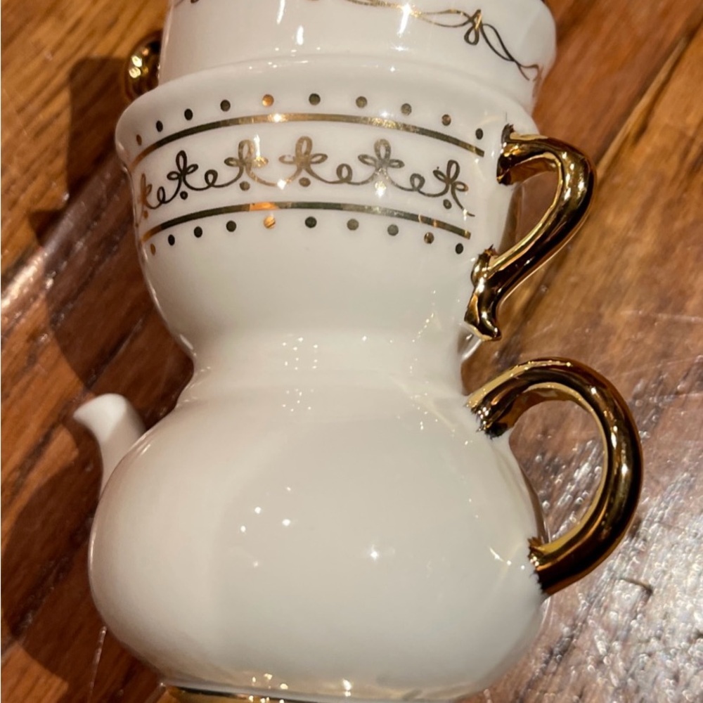 Kate Aspen Tea Time Whimsical Porcelain Bud Vase 4”